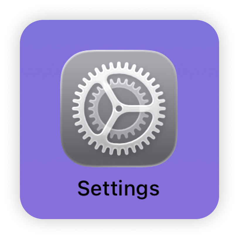 iOS Settings icon