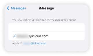 Seite iMessage